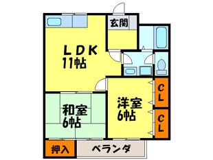 ステージ１９９０Ⅱの物件間取画像